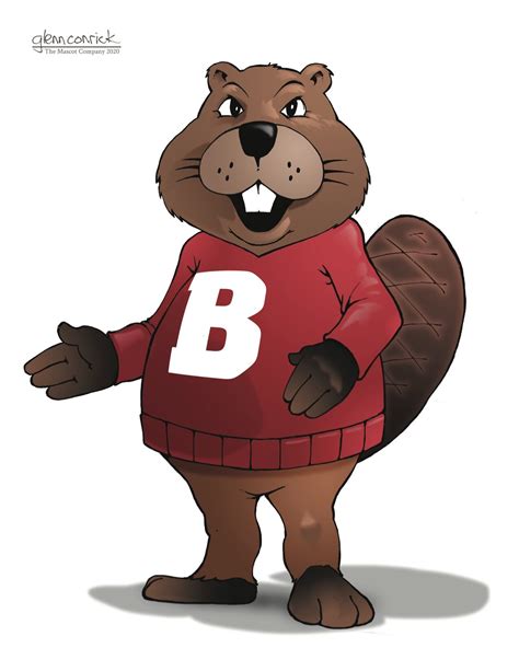 Beaver mascot garb